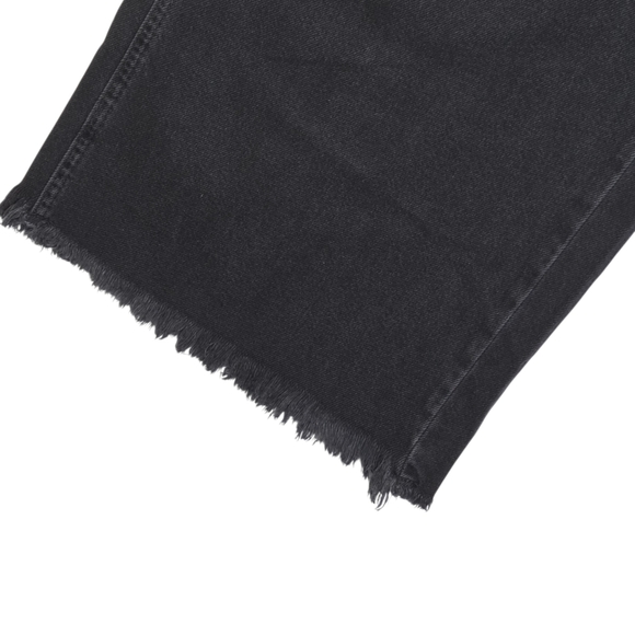 We The Free Ollie Extreme Wide Leg Distressed Denim Washed Black Size 31 NWT - Picture 5 of 15